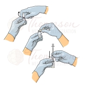 vial and syringe